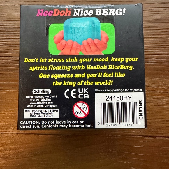 NeeDoh Nice Berg Squishy Fidget Toy - Picture 3 of 5